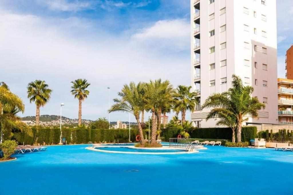 Apartment With Sea View Pool & Private Parking 卡尔佩 外观 照片